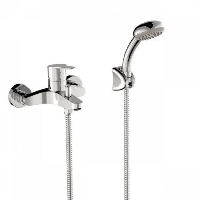 Monomando Mural Bañera y Ducha 21517010 Cromo TRES