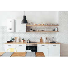 Caldera Bosch Condens GC1200 W con Kit de Evacuación. Ultracompacta y Máximo Confort en ACS (hasta 30 kW).