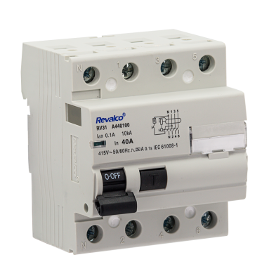 Interruptor diferencial 4P 30mA Tipo HI