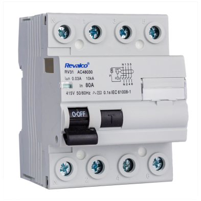 Interruptor diferencial 4P 30mA Tipo AC