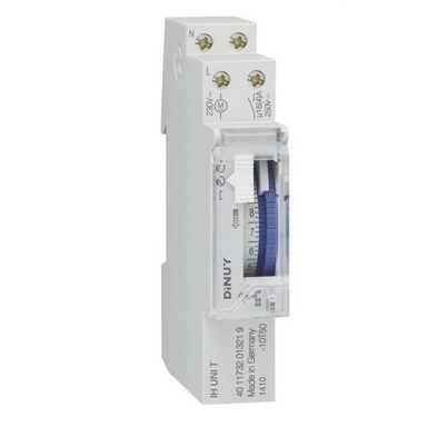 Interruptor horario módulo UNI QT 24h reserva 100h