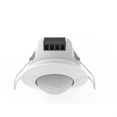 Detector movimiento PIR 360° empotrable techo 10A DINUY