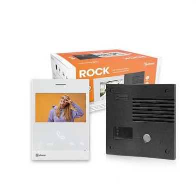 Kit videoportero Rock R5110 2 hilos 1 pulsador monitor 4.3" Golmar