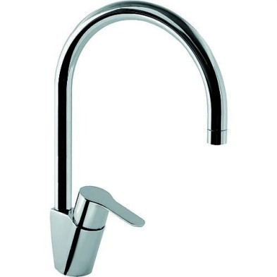 Grifo Monomando Fregadero Vertical M-TRES Cromo TRES