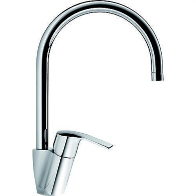 Grifo Monomando Fregadero Vertical K-TRES Dúo Cromo TRES