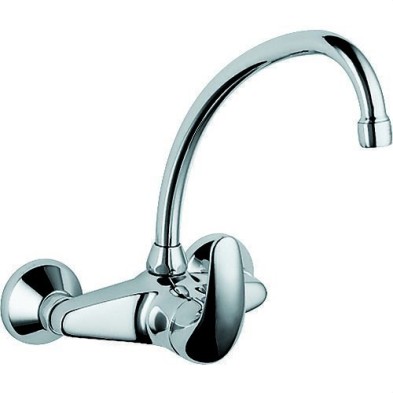 Grifo Monomando Fregadero Pared MONOTRES 2000 Cromo TRES