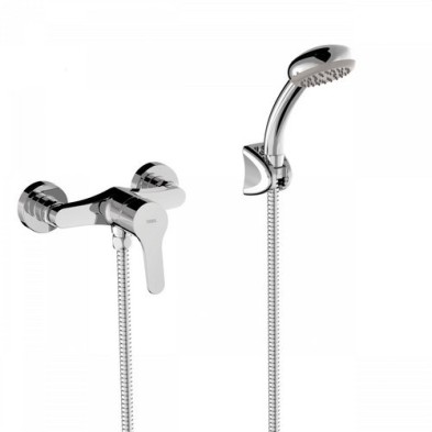 Monomando Mural Ducha 21516710 Cromo TRES