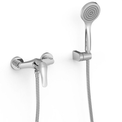 Monomando Mural Ducha 21616710 Cromo TRES