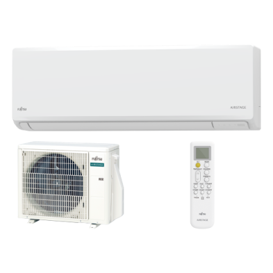 Conjunto Split Pared Fujitsu ASY-KN Inverter R32. A++/A+. Con Wi-Fi Integrado.