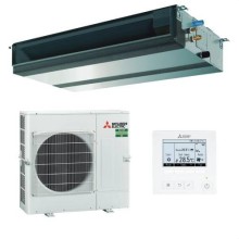 Conjunto Conducto Mitsubishi Electric MGPEZ-VJA (7.1 a 13.4 kW) Inverter R32. Bajo Perfil 250mm.