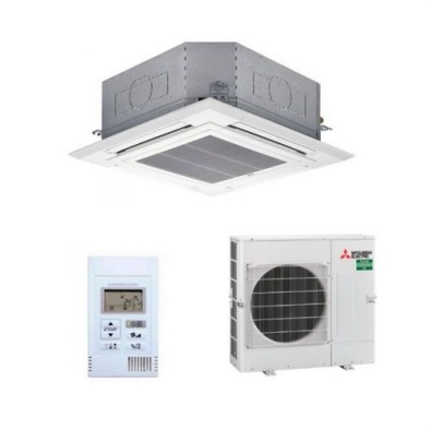 Conjunto Cassette Mitsubishi Electric MGPLZ-VEA Serie PRO (10.0 a 14.0 kW). Gran Potencia para Uso Comercial.