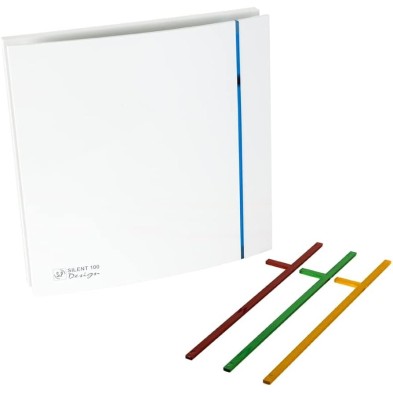 Extractor baño S&P Silent-100 CRZ Design-3C 3 velocidades | Sumitop