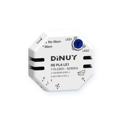 Dinuy RE PLA LE1 Regulador LED 3 Hilos 230V