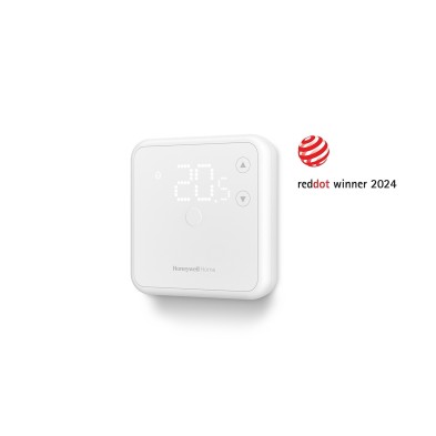 Termostato de Ambiente Digital Honeywell Home DT4 Cableado On/Off Blanco