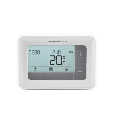Cronotermostato Programable Honeywell Home T4 Cableado para Montaje en Pared