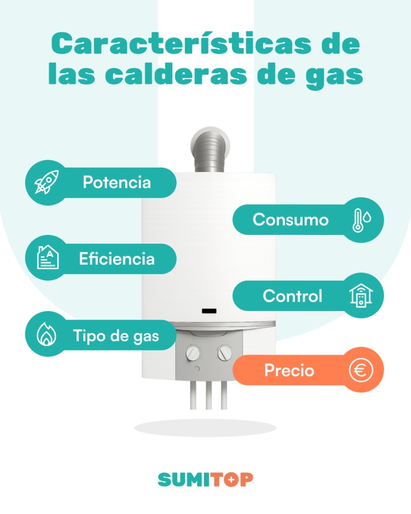 Características de las calderas de gas