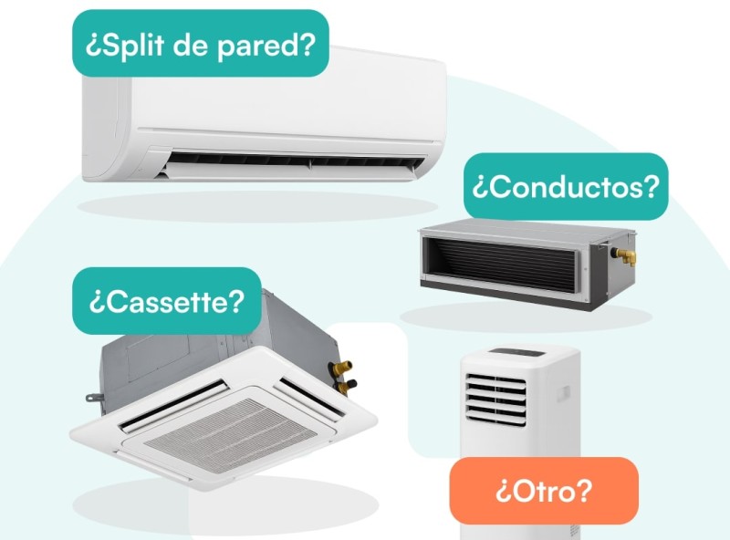 ¿Qué sistema de aire acondicionado elijo?